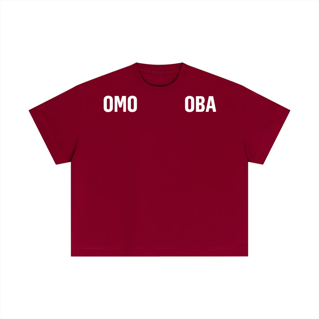 "OMO OBA" Tee / Red