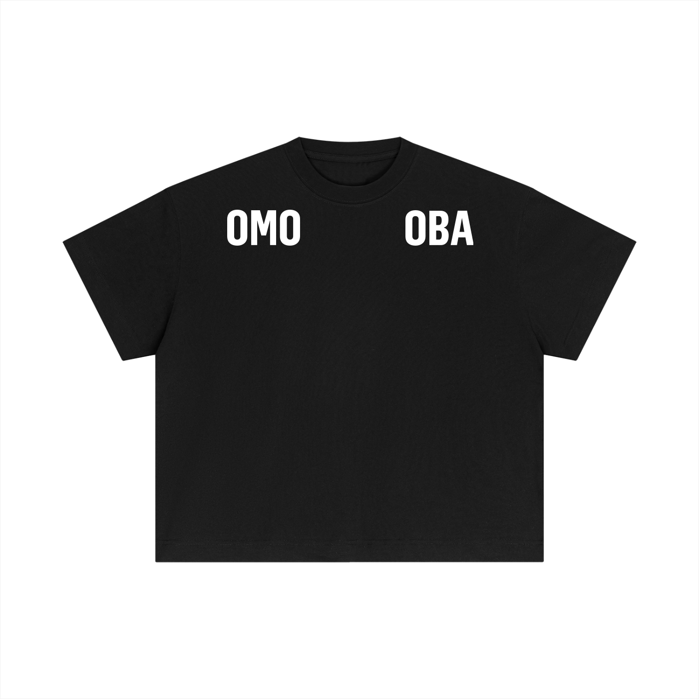 "OMO OBA" Tee / Black